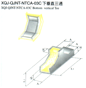 XQJ-QJNT-NTCA-03C下垂直三通